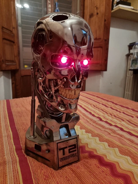 Buste Terminator T800 Endoskeleton Taille Réelle Par Sideshow - État D'occasion