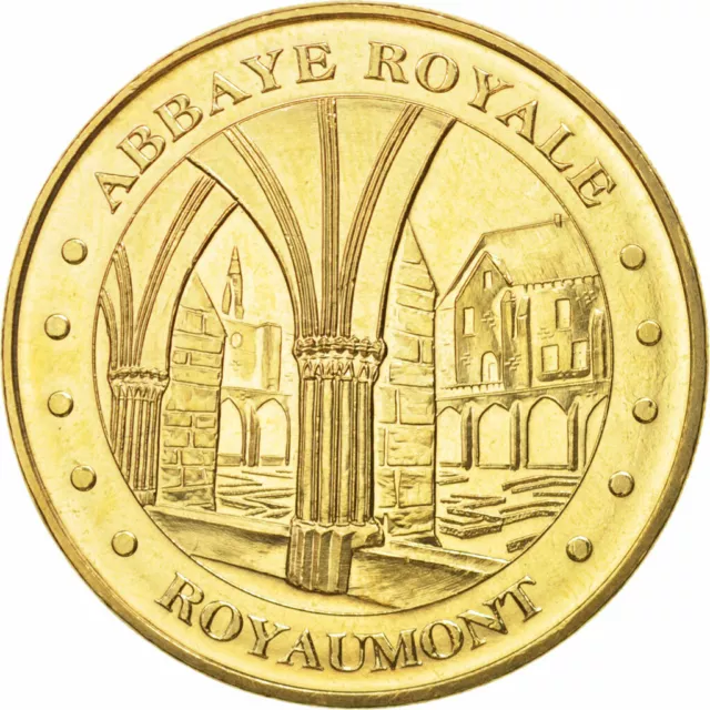 [#95001] France, Token, Tourist Token, 95/ Abbaye Royale de Royaumont, 2011, Mon