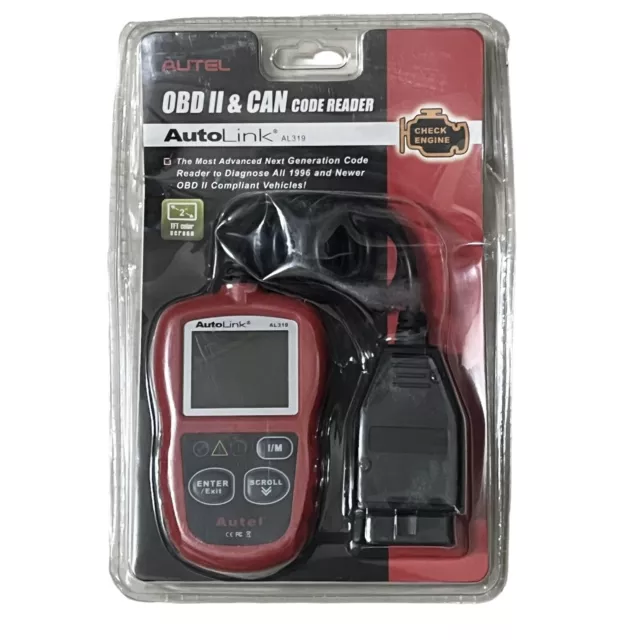 Autel Autolink AL319 OBD2 CAN OBDII Auto Car Code Reader Diagnostic Scanner Tool