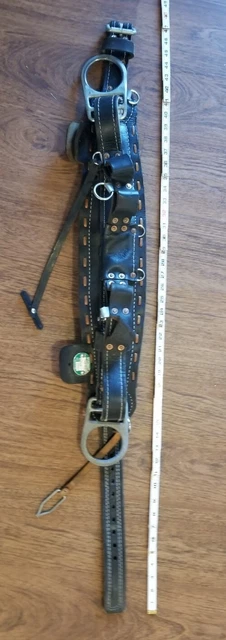BUCKINGHAM Pole Tree Climbing Harness P/N 2000M, SIZE 22, DATE 12/16