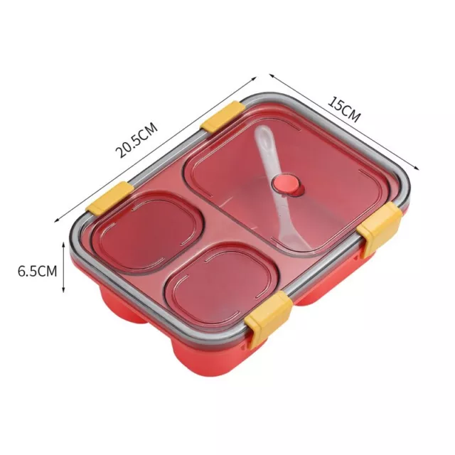Boîte à Repas Lunch box Type bento boite à compartiments pour pic-nic déjeuner 2