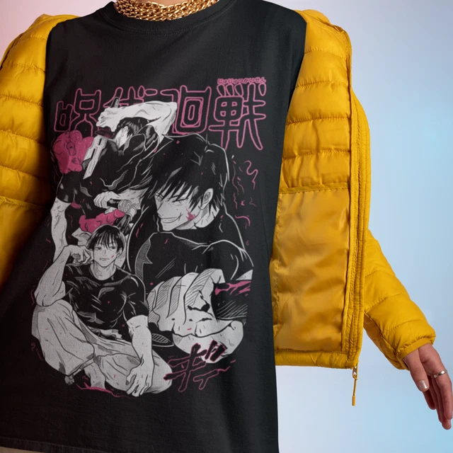 MAGLIONE JJK TOJI Fushiguro Jujutsu Kaisen Gojo Satoru Maglietta Sukuna