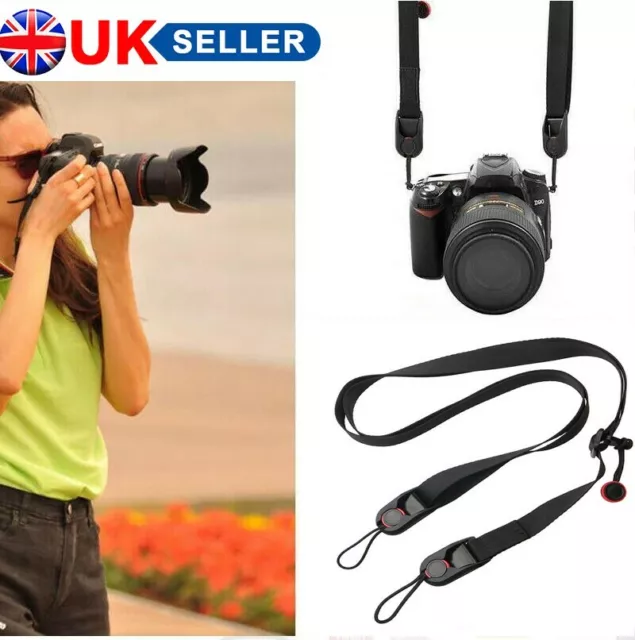 Quick Sling Camera Single Shoulder Belt Strap SLR DSLR Cameras Sony Canon Nikon