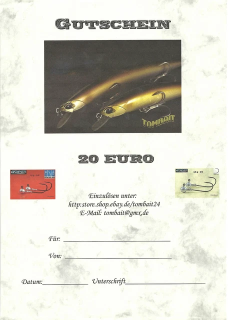 Coupon/Fishing Coupon in Value of Redeemable Anytime At