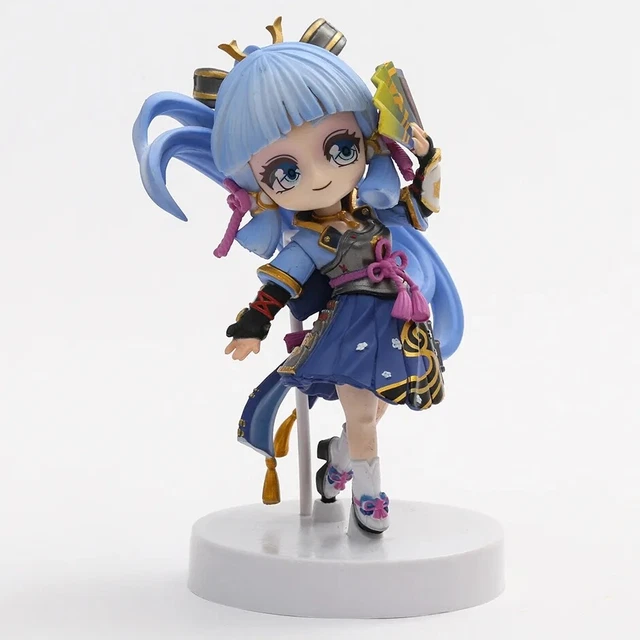 ANIME GENSHIN IMPACT Kamisato Ayaka Cute Mini PVC Statue Figure New No