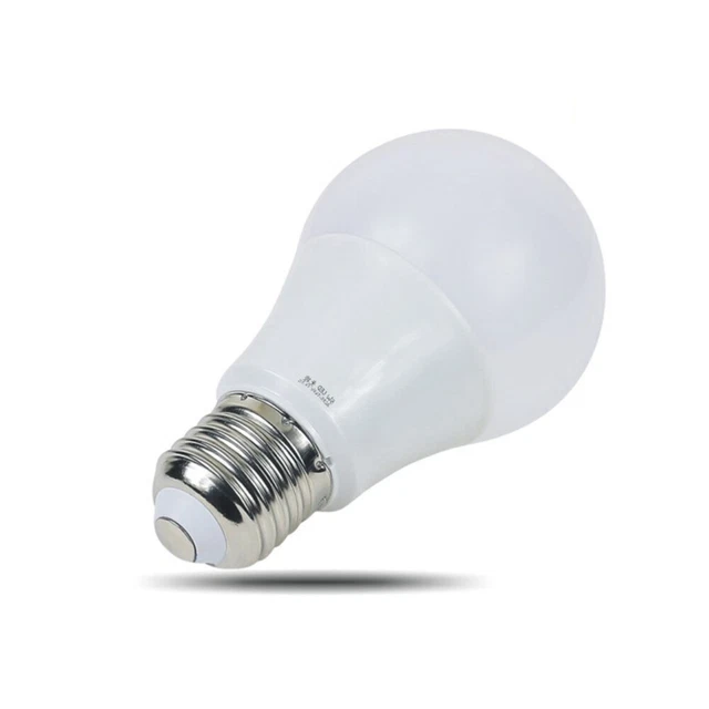 E27 5W 6500K Light Sensor LED Globe Bulb Light Emergency Lamp for £8.85