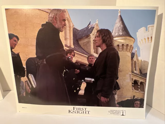 1995 THE FIRST KNIGHT: Complete Lobby Card Set (8), 14x11, Sean Connery, R. Gere
