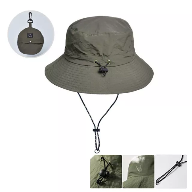 Waterproof Sun UPF 50+Bucket Hat UV Protection Packable Boonie for Women Men Hat