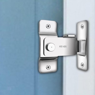 DURABLE Voiture Porte Verrou Serrure Broches 4pcs Set Noir Argent Durable Qualité 