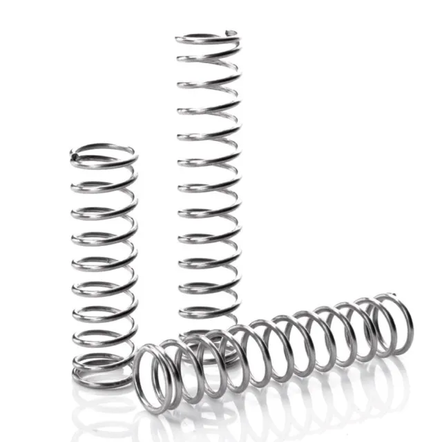 0.8mm Wire Dia. 6-14mm Outside Dia. Compression Spring 304 Stainless Steel