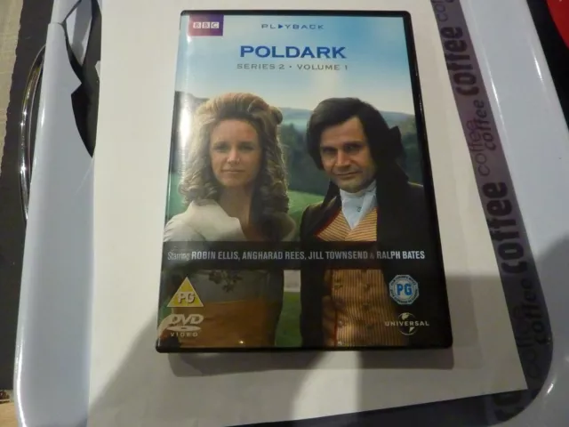 POLDARK - Series 2, Volume 1 - DVD Boxset *2 Discs* VGC FREEPOST