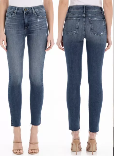 Fidelity Denim Gwen High Rise Skinny Jean Nobu Size 30 BNWT