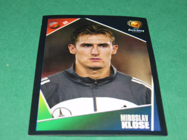 N°314 M. Klose Allemagne Deutschland Panini Football Uefa Euro 2004 Portugal