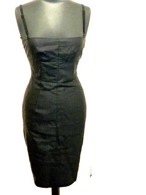Dolce and Gabbana D&G black boned bustier corset Dress IT40UK8 US4 EU34 Dolce and Gabbana D&G black boned bustier corset Dress IT40UK8 US4 EU34