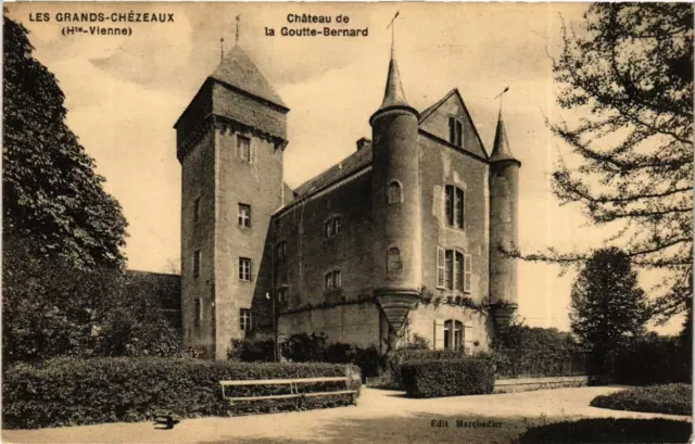 CPA AK Les Grands-Chezeaux Chateau de La Goutte-Bernard (611258)