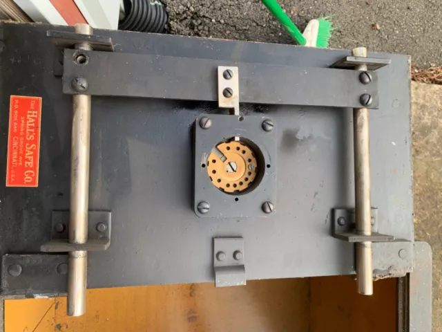 Vintage Military Safe Made By The Halls Safe Co Cincinnati 