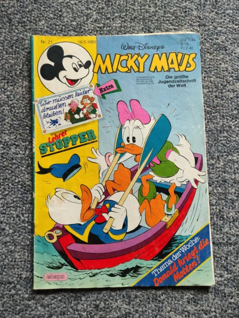 Walt Disneys Micky Maus Heft Nr. 21/18.5.1985 - ohne Extra