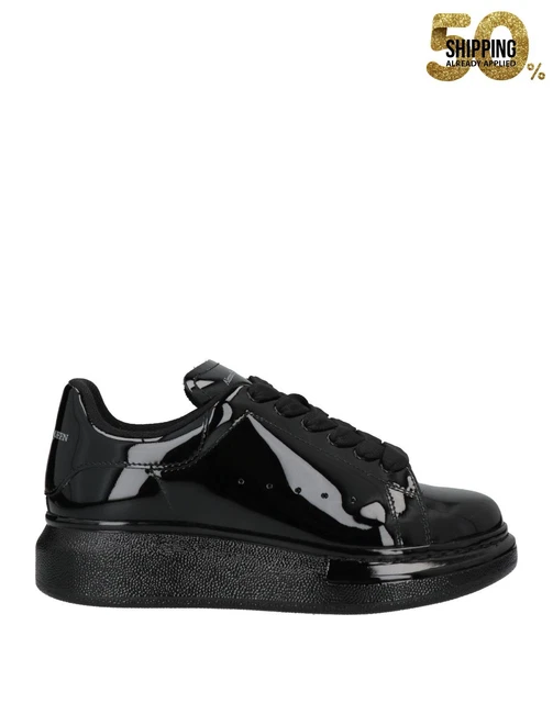 SNEAKERS IN PELLE per bambini ALEXANDER McQUEEN 280 US1 5 EU32 5
