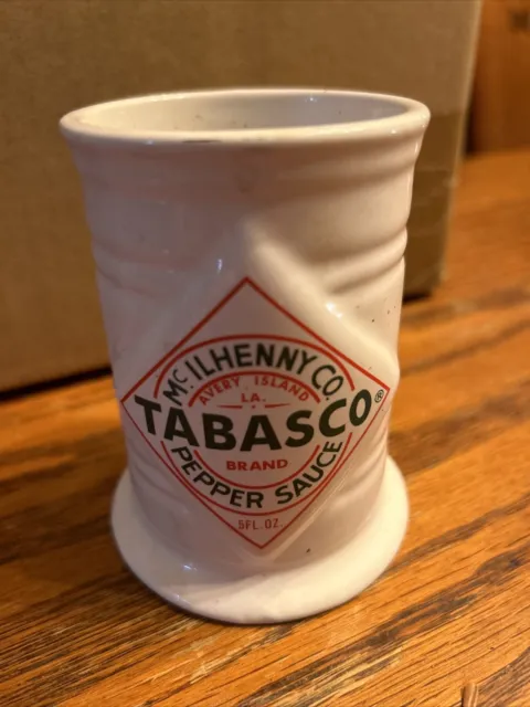 Tabasco Sauce Branded Porcelain Toothpick Holder