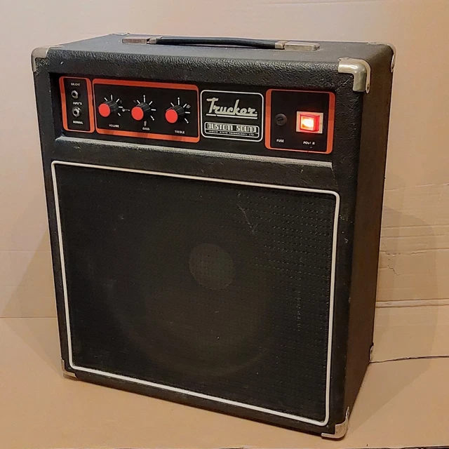 Vintage Custom Sound Trucker Instrument Amplifier - Solid State
