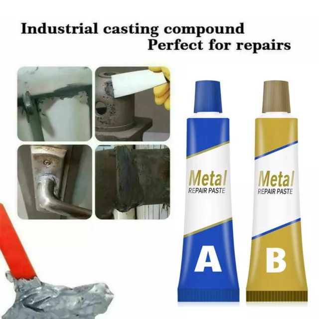 Colle de réparation métallique industrielle colle pour coulée défauts adhés