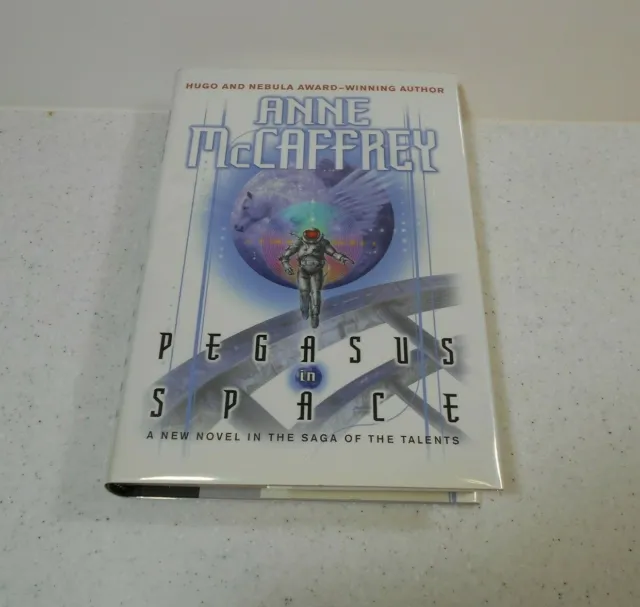 Pegasus in Space by Anne McCaffrey, Signed, 1st Edition, Hardcover, 2000