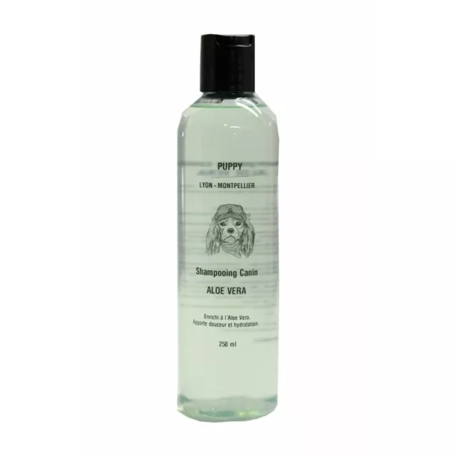 Shampoing pour chien ALOE VERA 250ml Hydratant - Fabriqué en France