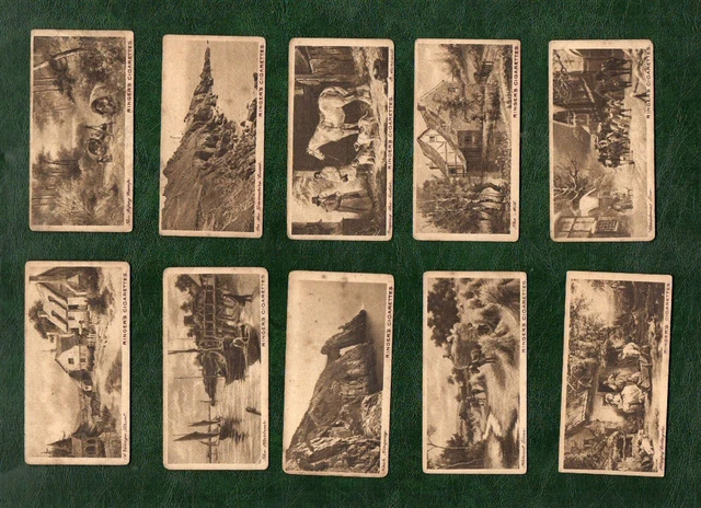 10 CIGARETTE CARDS 1927 Catalog value  25.oo Ogden Whaling #044 7.99 -  PicClick UK
