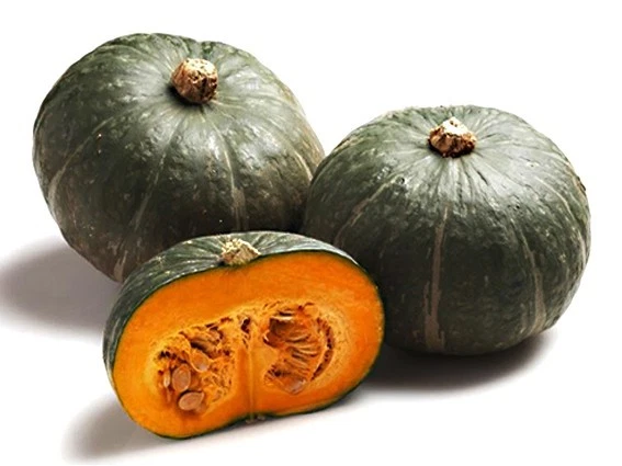 Semi Di Zucca Queensland Blue NR.5 – Varietà Da Orto, Frutto Blu-grigio, Polpa Dolce, Per Coltivazione In Giardino O Vaso