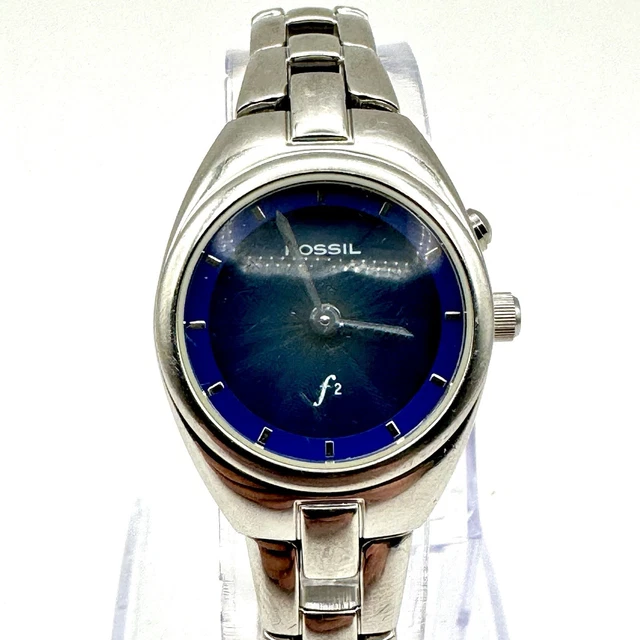 FOSSIL F2 KALEIDO ES-9570 Stainless Steel Watch Women Silver  display picture 2