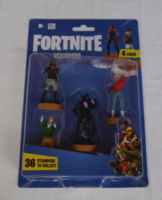 Fortnite Stampers -  Series 1   - 4er Pack Figuren - Neu OVP