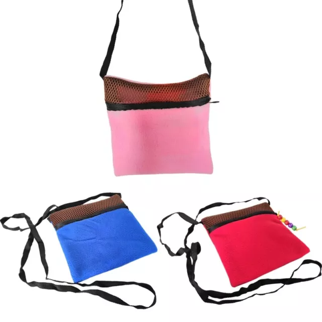 Small Outdoor Zipper Pouch Breathable for Hedgehog Hamster Sugar Glider