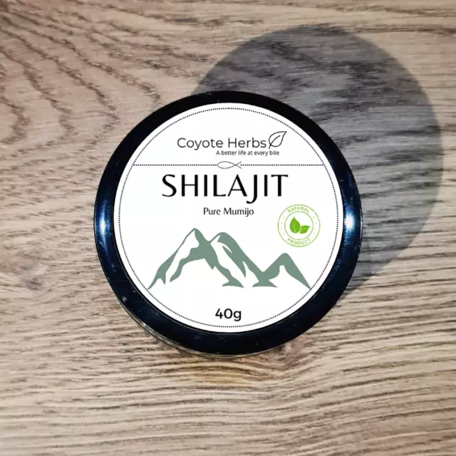 Shilajit - Extrait de résine premium des montagnes de l'Altaï 40g Mumijo, Mumiyo