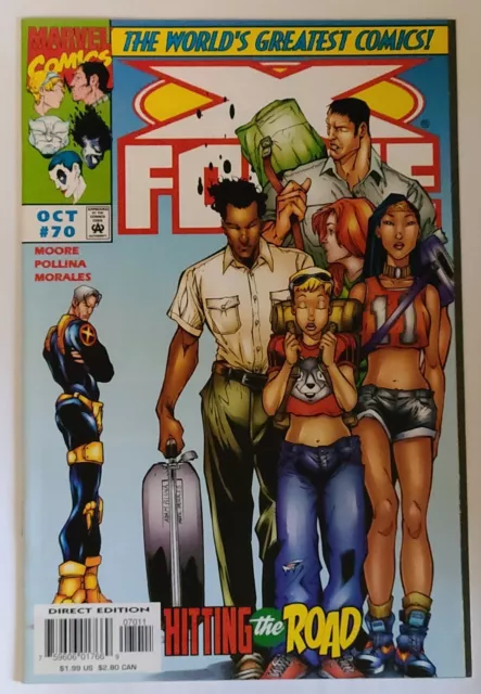 X Force #70  (Marvel 1997 Series) Nos 9.4+ Nm Grade, John Francis Moore Story!!!