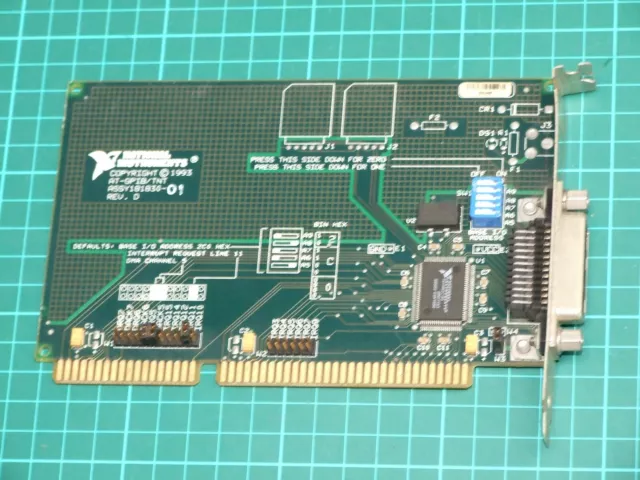 National Instruments AT-GPIB/TNT AT 16-bit ISA GPIB adapter for vintage computer