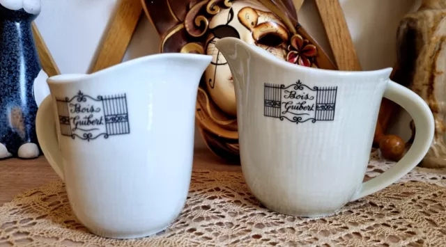 Crémier et pot à lait en porcelaine de Limoges L. BERNARDAUD & C