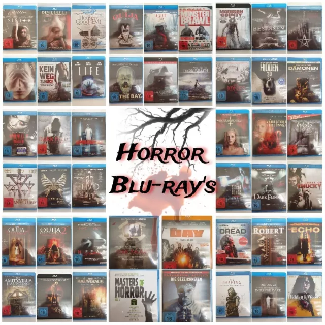 Horror Blu-ray's zum aussuchen (Thriller, Action)