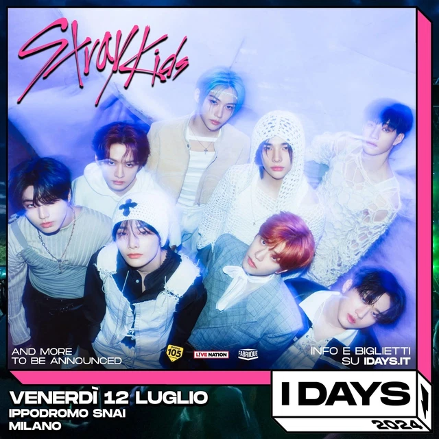 BIGLIETTI PIT STRAY Kids Milano 12/07/2024 Idays Ippodromo SNAI La