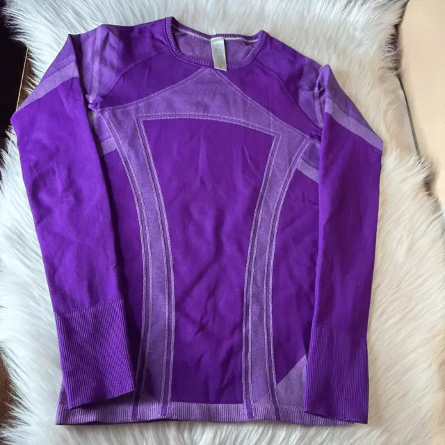 Ivivva By Lululemon Swiftly Fly Tech Long Sleeve Shirt Size 10