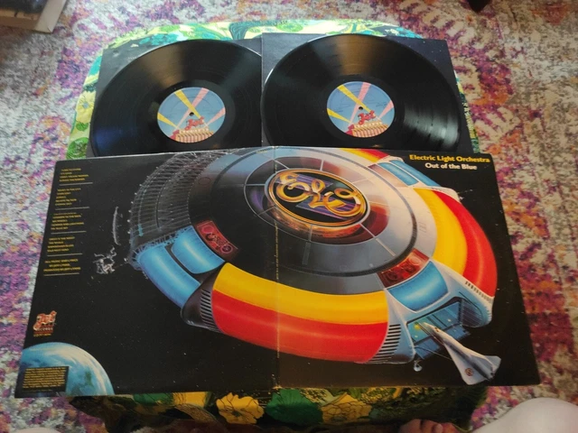Electric Light Orchestra - Out of the Blue 1977 Orig Double 12" Vinyl LP VG+/VG+