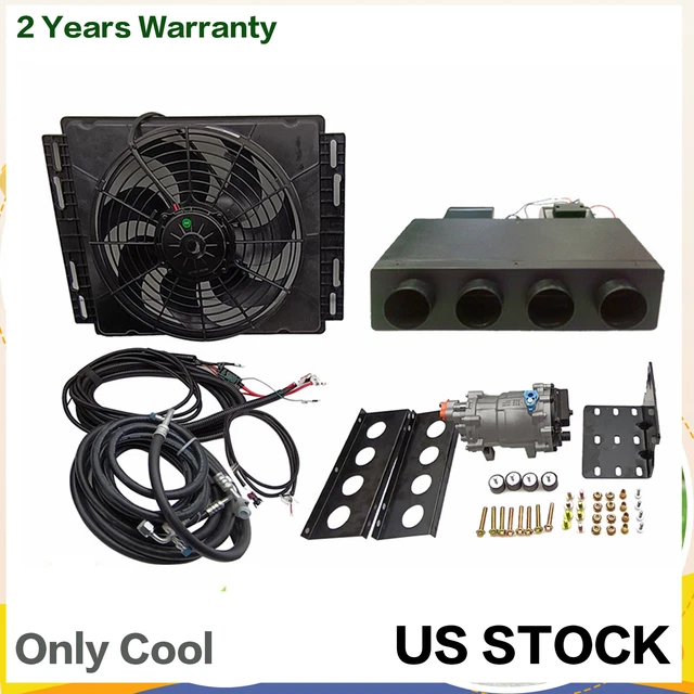 BRAND NEW UNIVERSAL A/C UNDER DASH EVAPORATOR Air conditioning 10,000 BTU 12V