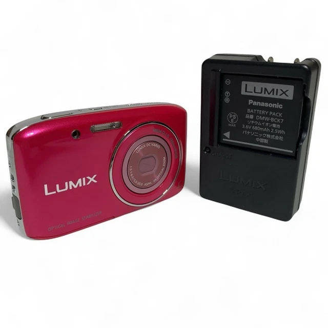 PANASONIC LUMIX DMC-S2 Digital Camera Pink $290.90 - PicClick CA
