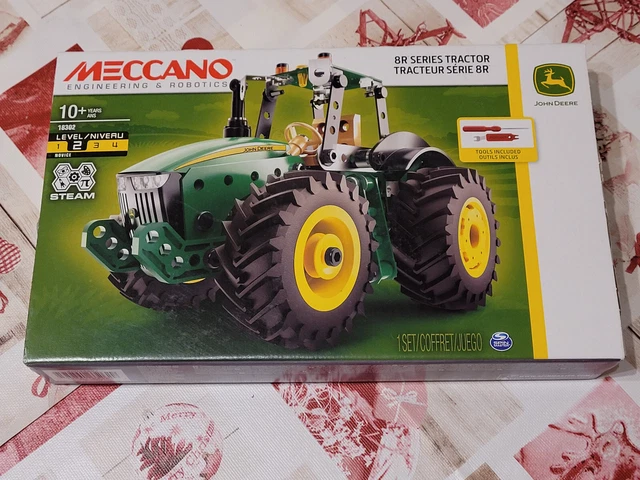 Meccano john deere 8r tractor cheap