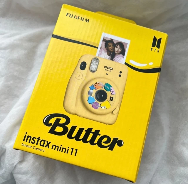 Nueva cámara fotográfica instantánea BTS Butter FUJIFILM INSTAX versión mini 11