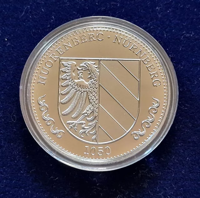 Silbermedaille: Gedenkprägung 950 Jahre Nürnberg - Kaiserburg 3