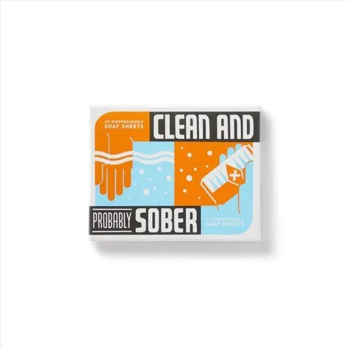Probably Sober Soap Sheets by Brass Monkey 9780735370579 | Brand New