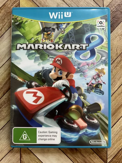 Mario Kart 8 Nintendo Wii U Game Complete With Manual Tested Free Ship