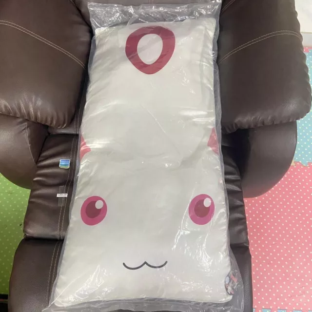 Kyubey C139 Puella Magi Madoka Magica Plush Cushion Pillow 34" Tag Toy Japan