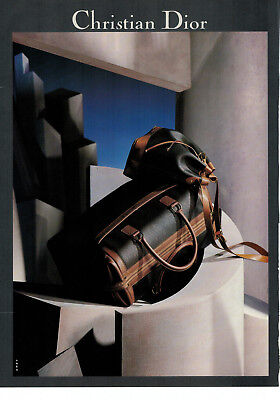 PUBLICITE ADVERTISING 055  1982  DIOR     maroquinerie collection sacs 