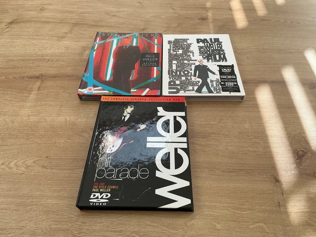 PAUL WELLER - DVD x3 Sonik Kicks, Classis Film, Hit Parade EUR 35